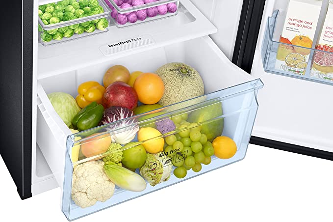 Samsung 301 L 2 Star Convertible 5In1, Digital Inverter Frost Free Double Door Refrigerator (RT34C4522B1/HL, Black Matt 2023 Model) Samsung 301 L 2 Star Convertible 5In1, Digital Inverter Frost Free Double Door Refrigerator (RT34C4522B1/HL, Black Matt 2023 Model)